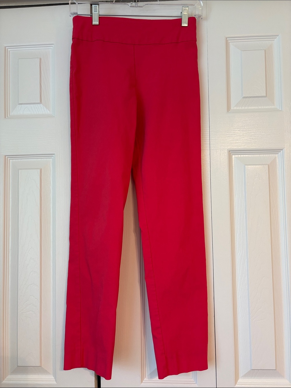 Krazy Larry Bright Red Slim Pants Size 2